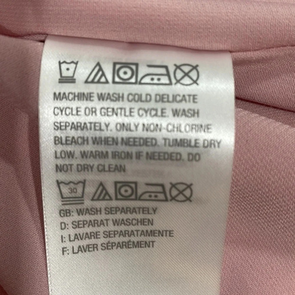 Isaac Mizrahi Live! Long Sleeve Pink Plaid Button Front Blouse 8 - Picture 15 of 16